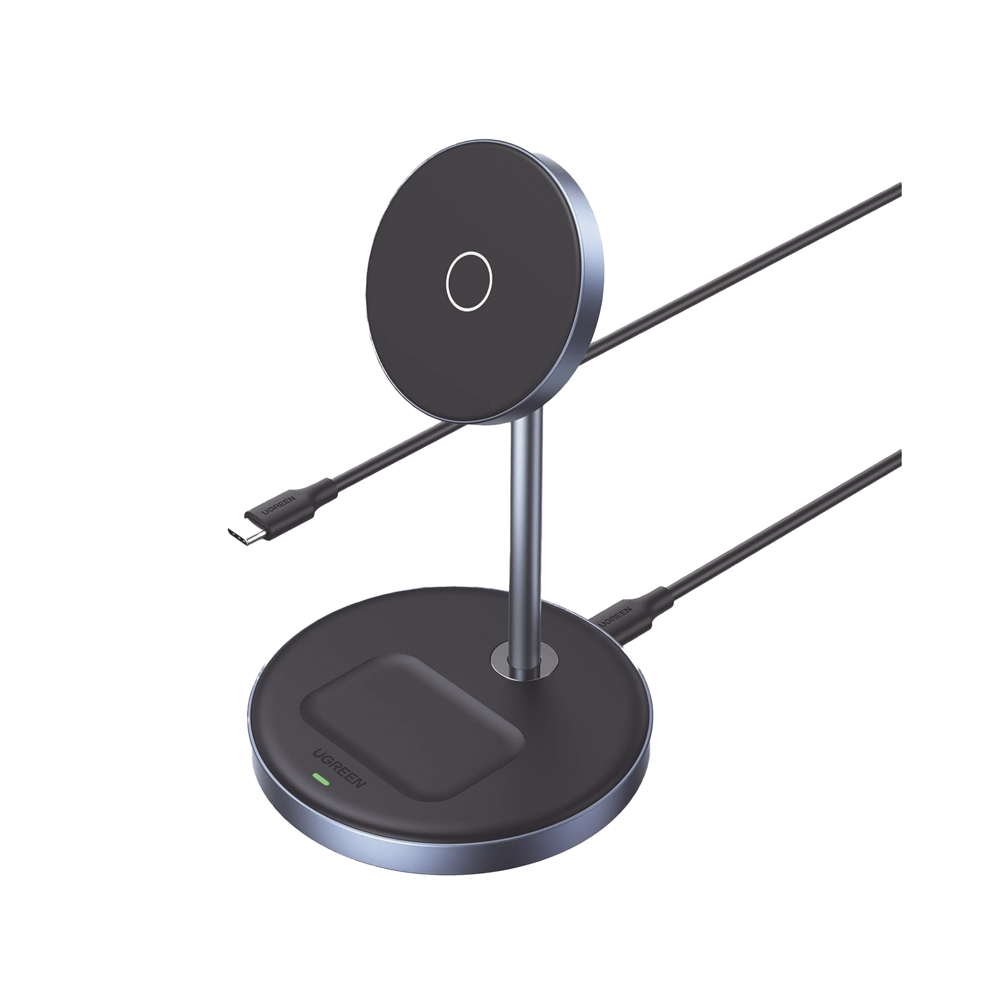 Estación de Carga Inalámbrica | 3 en 1 | Compatible con MagSafe | Perfecto para iPhone y AirPods | Carga Rápida Adaptativa /Simultanea | Múltiples Protecciones | Luz Indicadora LED | Aleación de Aluminio | Incluye Cable Estación de Carga Inalámbrica | 3 en 1 | Compatible con MagSafe | Perfecto para iPhone y AirPods | Carga Rápida Adaptativa /Simultanea | Múltiples Protecciones | Luz Indicadora LED | Aleación de Aluminio | Incluye Cable